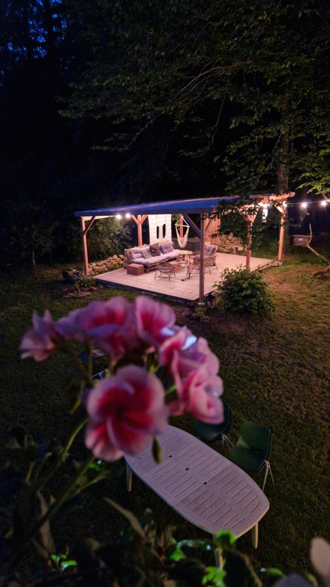 Les Jardins De Nanine Bed & Breakfast Lapleau Luaran gambar