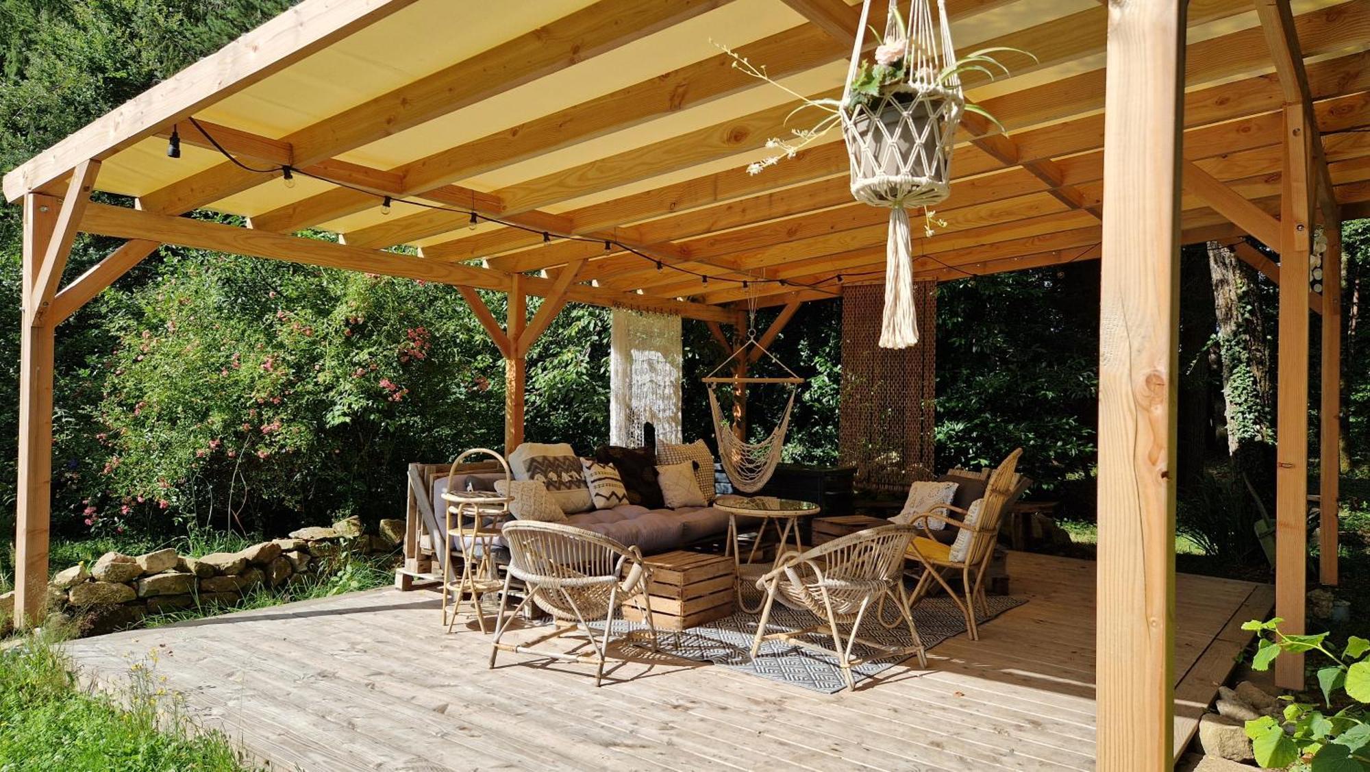 Les Jardins De Nanine Bed & Breakfast Lapleau Luaran gambar